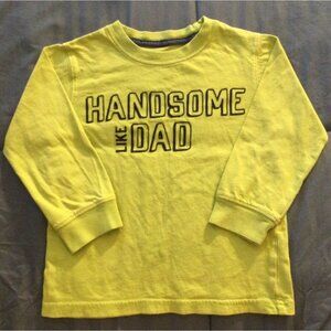 2T VGUC Carter's Green Handsome Dad Tee